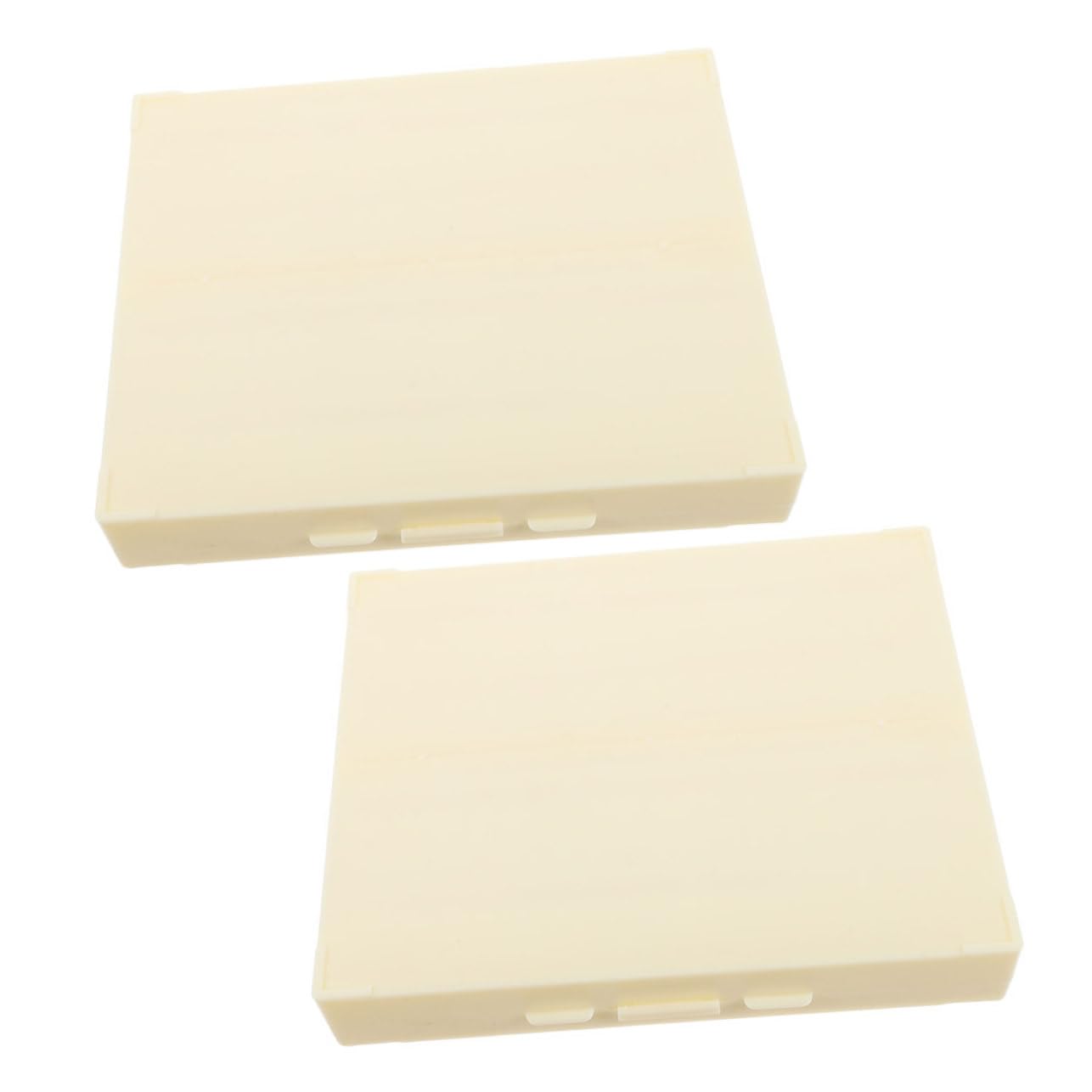 SOLUSTRE 100 Slides Storage Box Microscope Slide Storage Holder Laboratory Slide Organizer Slide Storage Case