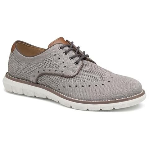 Johnston & Murphy Boys' Holden Knit Wing Tip Shoes Cover