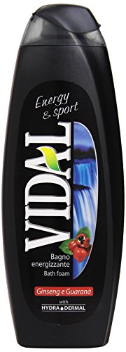 Preisvergleich Produktbild Vidal - energetisierende Badecreme, Ginseng und Guarana', 500 ml