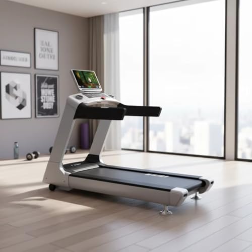 Image of Shock Absorption Commercial Treadmill Machine Super Silent Running Machine Fitness for Home Gym Commercial Fitness Center