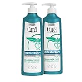 Curel Hydra Therapy In Shower Lotion, Wet Skin Moisturizer for Dry or Extra-dry Skin, with Advanced Ceramide Complex, 12 Oz, Pack of 2