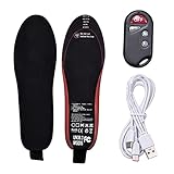 ✦Mantenga los pies calientes: las plantillas calentadas por baterías recargables pueden solucionar el malestar de sus pies en climas fríos. Mantenerte vivo en determinadas actividades invernales (como cazar, esquiar, en moto, escalar o caminar, etc.), operaciones sencillas y fáciles de usar.