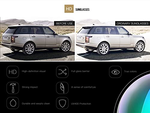 ZENYS Retro Metal Oval Frame Men and Women Sunglasses Outdoor Vacation Decorative Sunglasses (Color : A, Size : 1)4