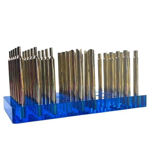 Image of SNYFT High Precision Gemstone Faceting DOP Sticks Set, 34PCS 6MM Carbon Steel Dopsticks with Storage Box, Replacement for Gem Grinding Polishing Tool