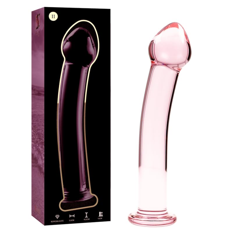 NEBULA SERIES BY IBIZA - Model 11 Dildo Borosilicate Glass 16 X 3 CM Pink