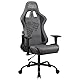 Game of Thrones - Gaming Stuhl oder Bürostuhl, Gamer Sessel für Erwachsene, bequemer Sitz, integrierte Kopfstütze, Armlehnen und Höhe verstellbar, ergonomische Rückenlehne - Schwarz.