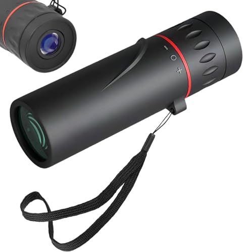 Monokular Teleskop,30x25 HD Nachtsicht Wasserdicht Fernrohr Scope,Tragbares Mini Teleskop,Erwachsene Monokulars,Mini Fernrohr für Klettern Vogelbeobachtung Jagd Konzert Fußballspiel Reisen