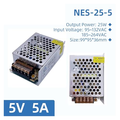 Alimentation à découpage 25W 5V 5A pour régulation de tension stable - 3