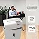 HSM shredstar X10 Aktenvernichter I Partikelschnitt 4,5x30mm I Sicherheitsstufe P-4 I Leiser Home Office Schredder für Papier, CDs, DVDs, Kreditkarten I 20l Auffangbehälter I Papierschredder 10 Blatt