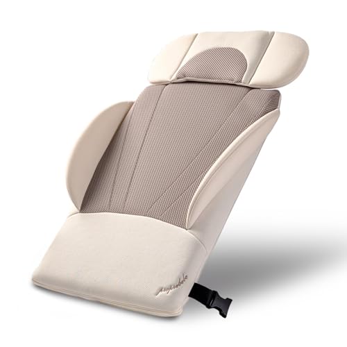 PPBB – Portable Diaper Changing Pad for Car – Smart Baby Changing Pad & Travel Diaper Changer, for Newborns – Travel Changing Station for Baby – Ivory/Black