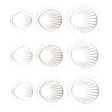 Zerodeko 9 Piezas primavera morir galletas saladas prensa de galletas hornear émbolo decoracion marinera molde para tartaletas molde para pastel Pastelería fresa el plastico