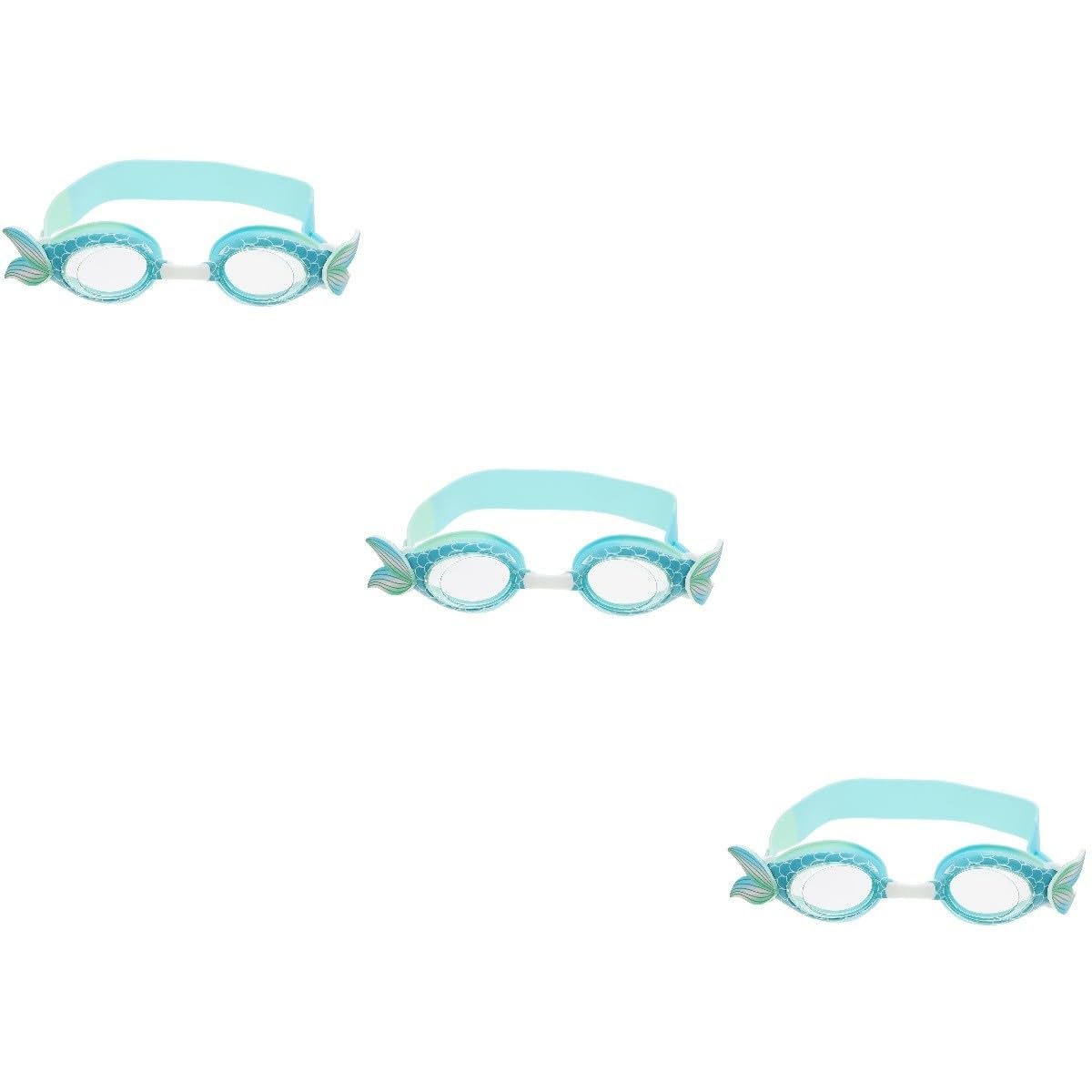 HANABASS gafas de natación para niños disfraces de niñas ropa de niños vestidos de niño vestido para niños chica gafas natación niño gafas de natación niños gafas de niños PC Blue