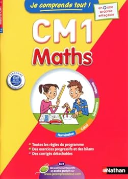 Paperback Je comprends tout ! Maths CM1 9-10 ans [French] Book