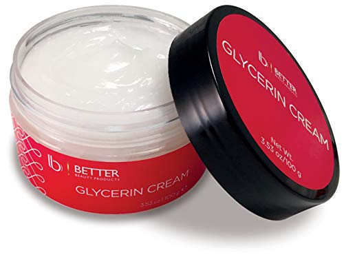 Glycerin Cream by Better Beauty Products, Glycerin Hand Cream, Skin Cream with Allantoin, 3.53 oz./100g