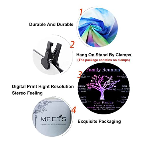 Meetsioy Family Reunion Backdrop For Family Party Decorations Cool Colorful Fashion Our Family Reunion Background Family Reunion Party Supplies Family Reunion Banner 10X7Ft Bjzsmt185 #TOP6