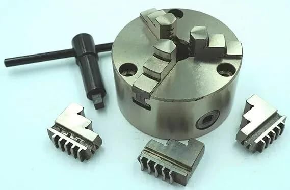 Mandrin auto-centrant 100 mm avec mâchoires réversibles polyvalentes - 4