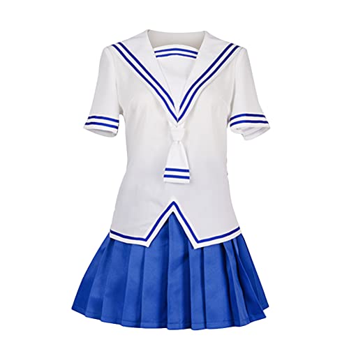DOUH Anime Cosplay Uniforme Femme Costume Étudiant Costume Cosplay Robe Halloween Scolaire Uniforme Scolaire Femmes Deguisement pour Adulte Halloween Costume Carnaval Déguisement Cover