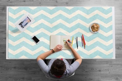 Tapis de Souris pour Bureau a la Maison Style Motifs Zigzags