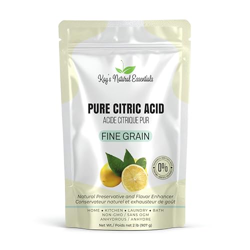 Generic - Pure Citric Acid Powder 2 LB – Anhydrous & Food Grade – Fine Grain, Non-GMO – Natural Cleaner, Preservative & DIY Ingredient – Resealable Bag