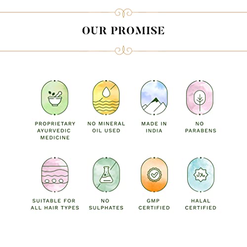 SESA Ayurvedic Medicinal Hair Care Kit for Hair Fall Control and Hair Growth | Ayurvedic Hair Oil - 200ml & Medicinal Shampoo - 500ml - Image 7