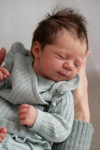 Muñeca Reborn Bebé de Tela 18 Pulgadas Realista miniatura 5