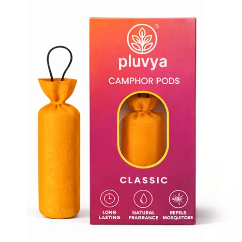 Image of Natural Camphor Pods 60g (Pack of 1) | 100% Organic Camphor Cone for Car, Wardrobe, Bathroom & Cupboard | Long Lasting Camphor Air Freshener | Kapoor Room Freshener | Made in India