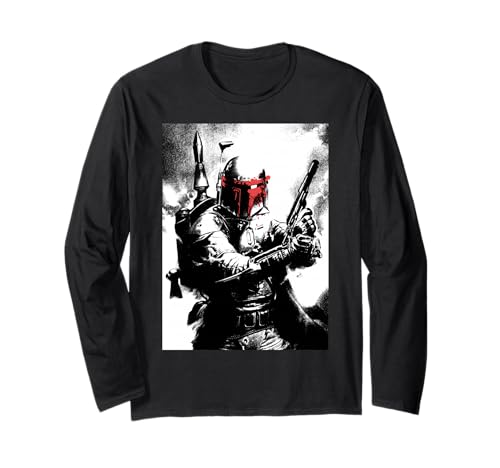 T-shirt Star Wars Boba Fett à manches longues le cadeau idéal pour fans