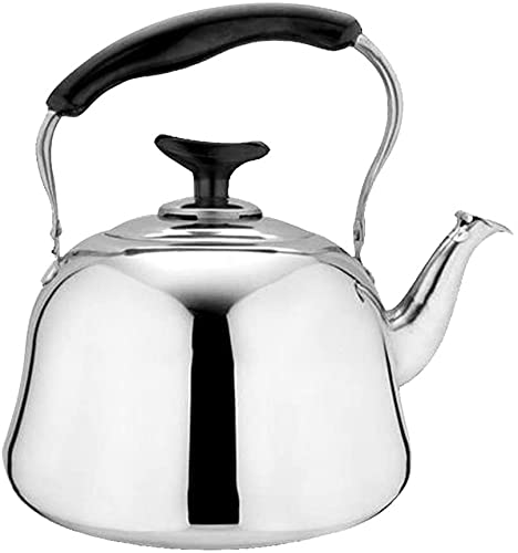 Stainles Steel Whistling Kettle Kitchen Gas Hob Camping Traveling (3L)