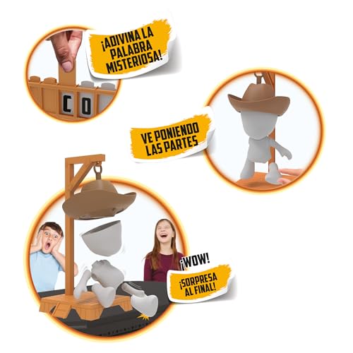 Bizak El Ahorcado Mike, Juego de Mesa Familiar, Juego clásico de Letras y Palabras con diversión Moderna, para Jugar con Amigos, Regalo de Juego Infantil niños y niñas Desde 4 años de Edad (64011319) 5 Bizak El Ahorcado Mike, Juego De Mesa Familiar, Juego Clásico De Letras Y Palabras Con Diversión Moderna, Para Jugar Con Amigos, Regalo De Juego Infantil Niños Y Niñas Desde 4 Años De Edad (64011319)