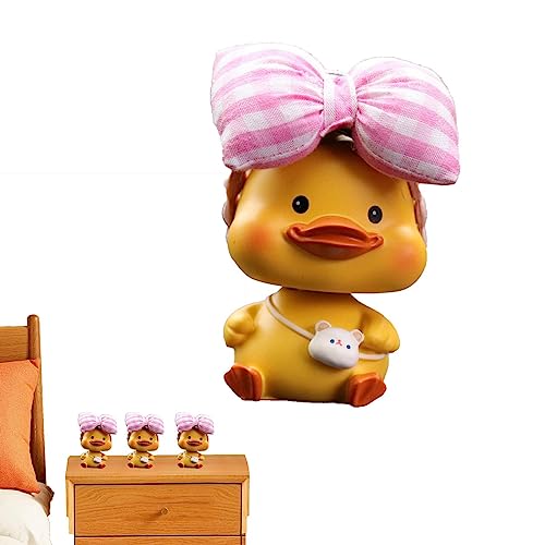 Dekoracja wewn?trznej deski rozdzielczej samochodu kaczki, kaczka kiwaj?ca g?ow? ornament desk? rozdzielcz?, przeno? deska rozdzielcza samochodu potrz?sanie g?ow? ozdoby zabawkowe Holdes