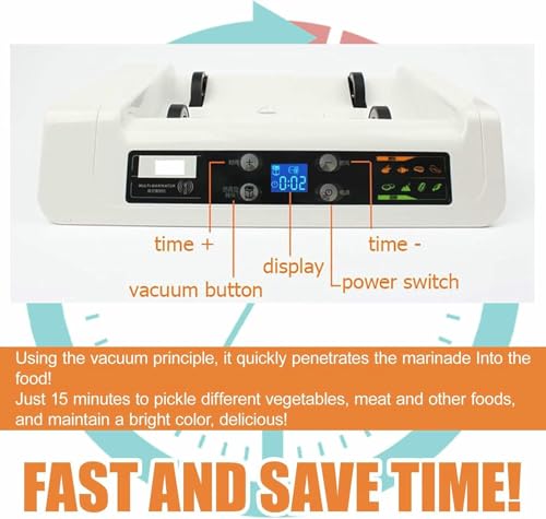 Marineur sous vide électrique à affichage numérique haute précision