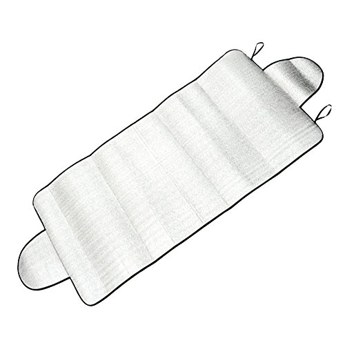 Yworld Auto Voorruit Sneeuwhoes Universele Multifunctionele Auto Voorruit Zonnescherm Anti Sneeuw Vorst Ijs Stofschild Zonnescherm Beschermer Zilver