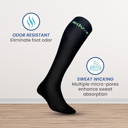 Image of Compression Socks (Light compression) with Gradient compression for comfort, 1 Pair compression socks