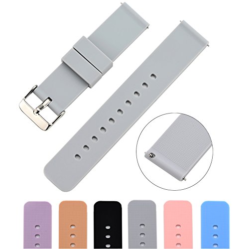 MLQSS 22mm Band for Samsung Galaxy Watch 46mm/Gear S3,Quick Release Strap for Huawei GT/Amazfit GTR 47MM/Pebble time/Ticwatch Pro Smart Watch