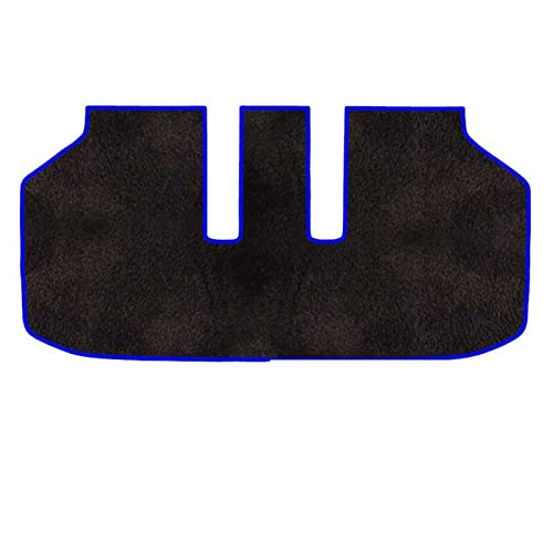 Tapis de coffre en flanelle bleue luxe pour Toyota Alphard 30