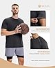 BOOJO 7 Pack Workout Shirts for Men - Quick Dry Moisture Wicking T-Shirts Short Sleeve Tees for Gym Running Athletic Sport #3