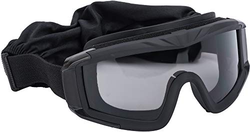 Evike Airsoft - Matrix Tactical Systems ANSI-Rated Ultimate Protective Airsoft Goggles (Color: Black)