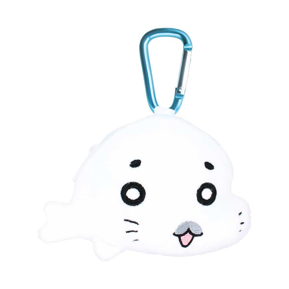 ゴマちゃん　オフィシャルサイト　ぬいぐるみ 大＆小セット♡ Amazon.co.jp: ティーズファクトリー 小3アシベQQゴマちゃん カラビナ