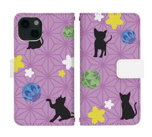 Galaxy S26 Ultra SC-53G �p �P�[�X �x���g���� �蒠�^ �J�o�[ �X�}�z�P�[�X di325(F) �a�� �l�R �L���b�g ���̗t �͗l �{ ��