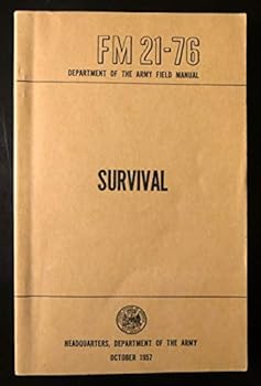 Paperback FM 21-76 Survival (1957 Army Field Manual) Vintage Original Edition Book