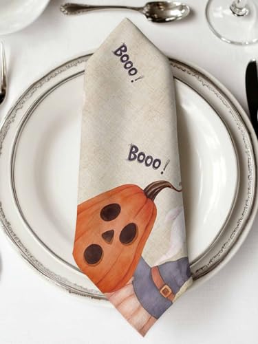 Servilletas de Tela Halloween Pack x4 20"x20" Reutilizables miniatura 2