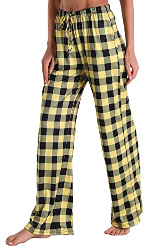 Image of X-Image Women Comfy Casual Pajama Pants with Pockets & Drawstring