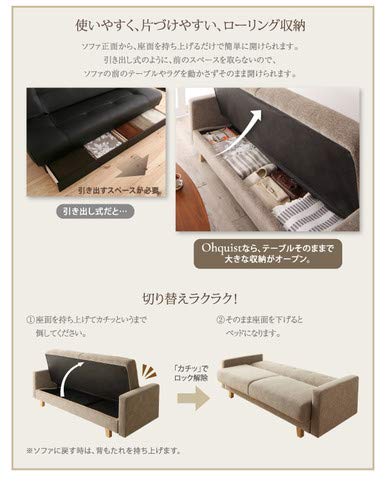 Amazon｜ブラック デザインソファベット・シンプルモダン
