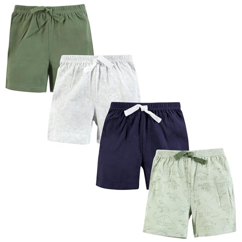 Image of Hudson Baby Unisex Baby Shorts Bottoms 4-Pack