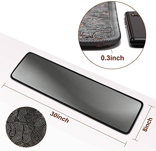 Alluminium Black And White Smooth Surface Backdrop Silver Blurred Stair Treads Runner Non Slip Self Adhesive Carpet Safety Rug Mats For Wooden Steps Kids Dogs Indoor Outdoor Step Covers 13Pcs #TOP3