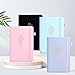 MINICAGIE Lined Journal Notebook for Women Cute Leather Journals for Writing Aesthetic Floral Diary 192 Pages A5 Hardcover Journaling Notebooks with Pen Loop