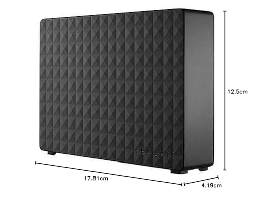 Image of Seagate Expansion Desktop 12TB External Hard Drive HDD - USB 3.0 for PC Laptop and 3-Year Rescue Services (STEB12000400)
