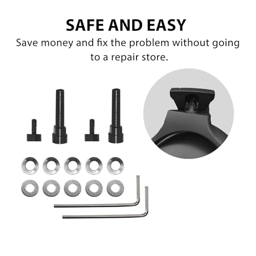 Kit de reparación de tornillos con pasadores giratorios de metal para Bose QC45/QC35, pines giratorios de metal duraderos, juntas y tornillos, compatible con QC35, QC35 II, QC45 y QC SE, fácil de reparar audífonos rotos miniatura 5
