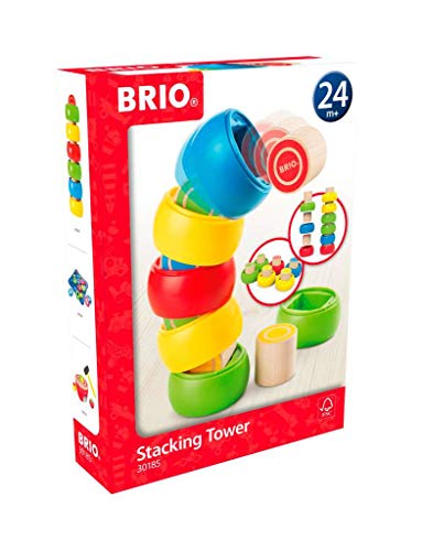Preisvergleich Produktbild BRIO 30185 - Motorik-Stapelturm, Mehrfarbig