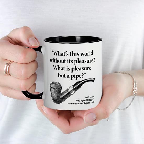 Amazon.com | CafePress Pipe Smoker IX Mug 11 oz (325 ml) Ceramic Coffee Mug:  Coffee Cups & Mugs
